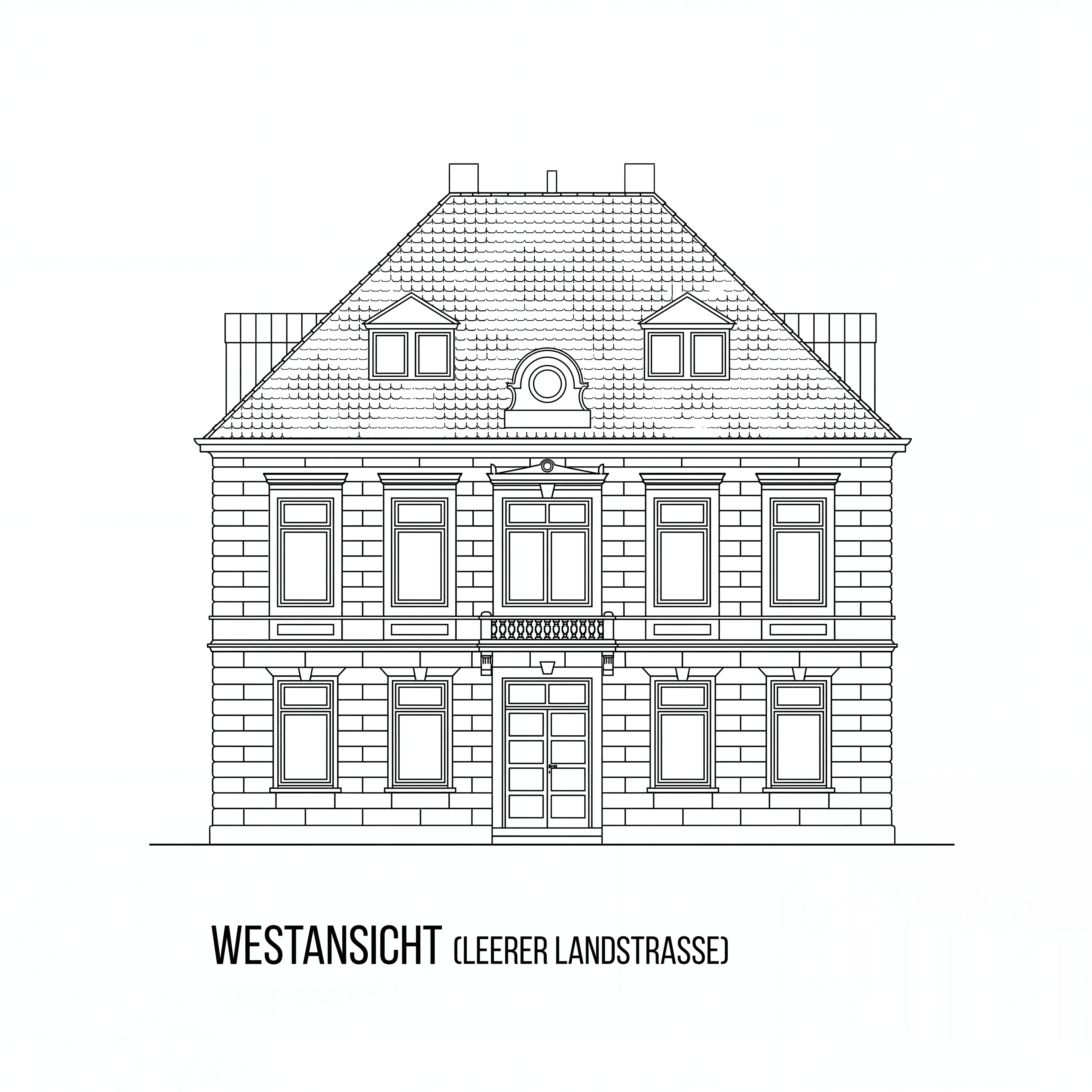 Westansicht
