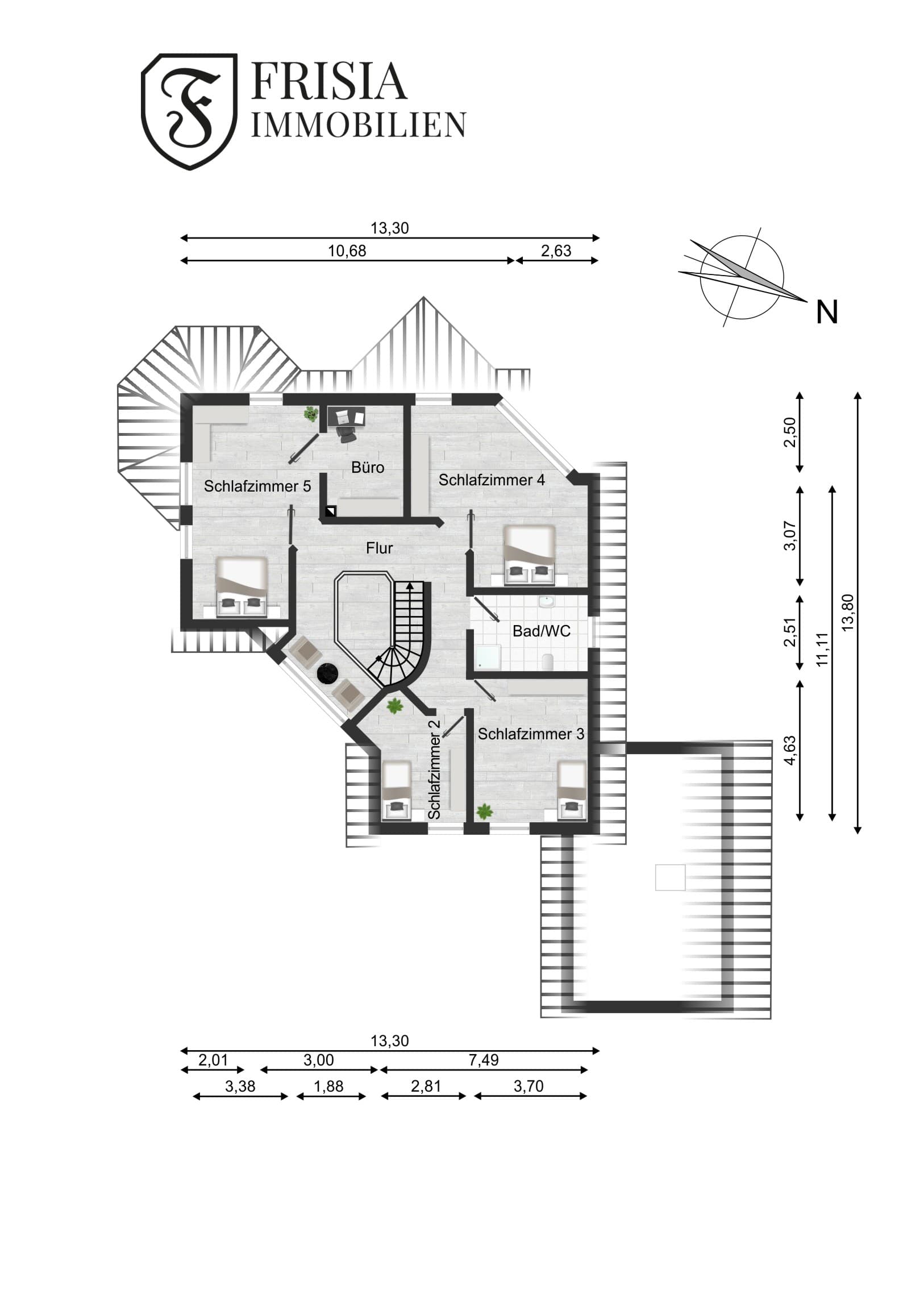 Grundriss DG