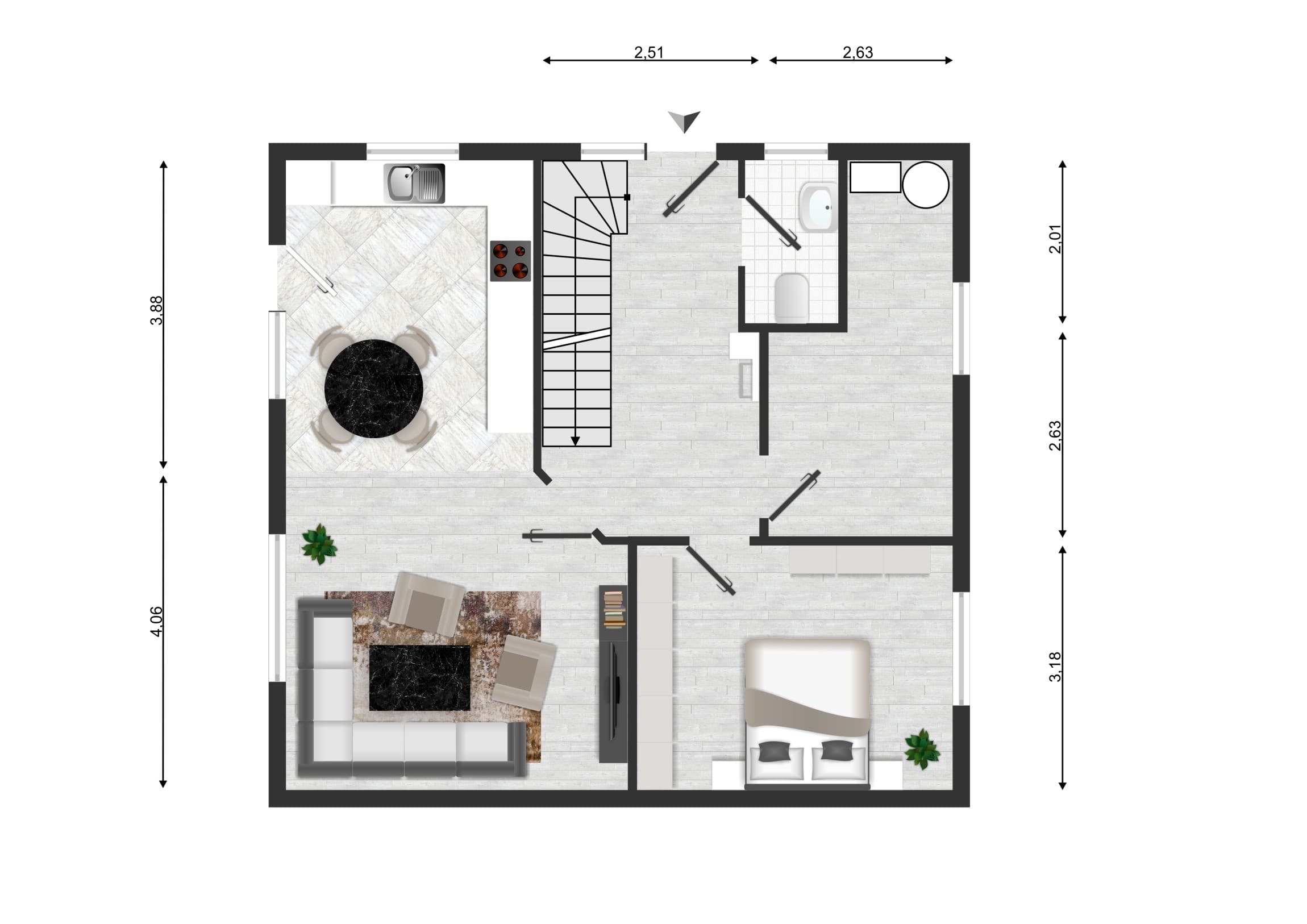 Grundriss EG